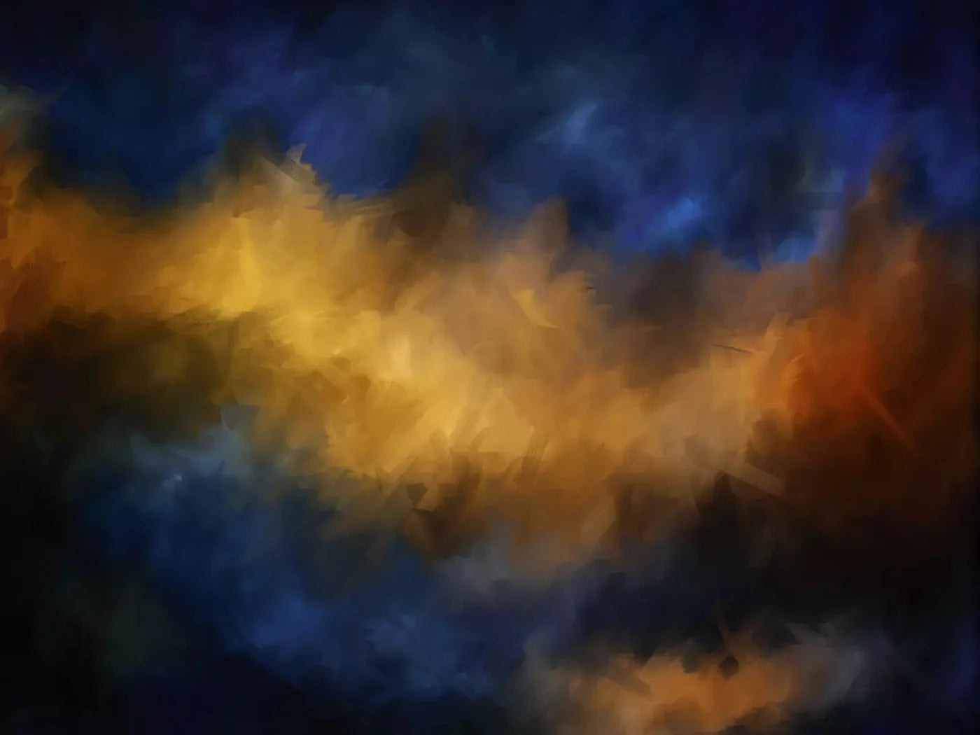 Angry Skies 68X5 Fleece ( 80 X 60 Inch ) Backdrop