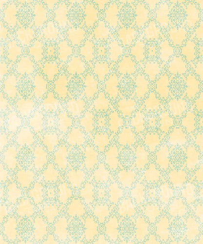 Yellow Damask Backdrop for Photography