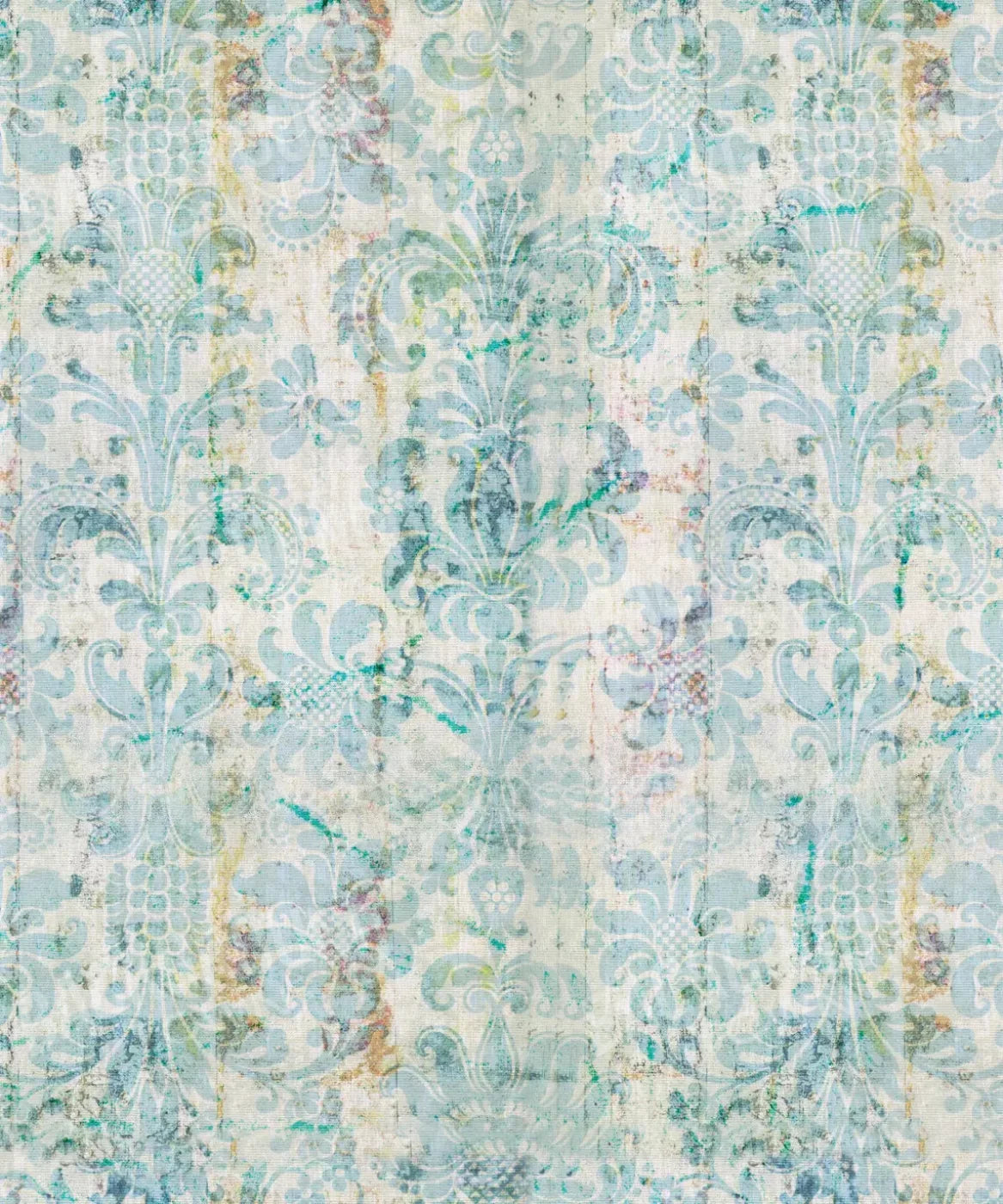 Green Damask Backdrop for Photography