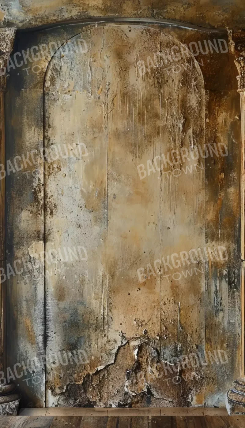 Antique Wall Pillars 8’x14’ UltraCloth (96 x 168 inch) Backdrop