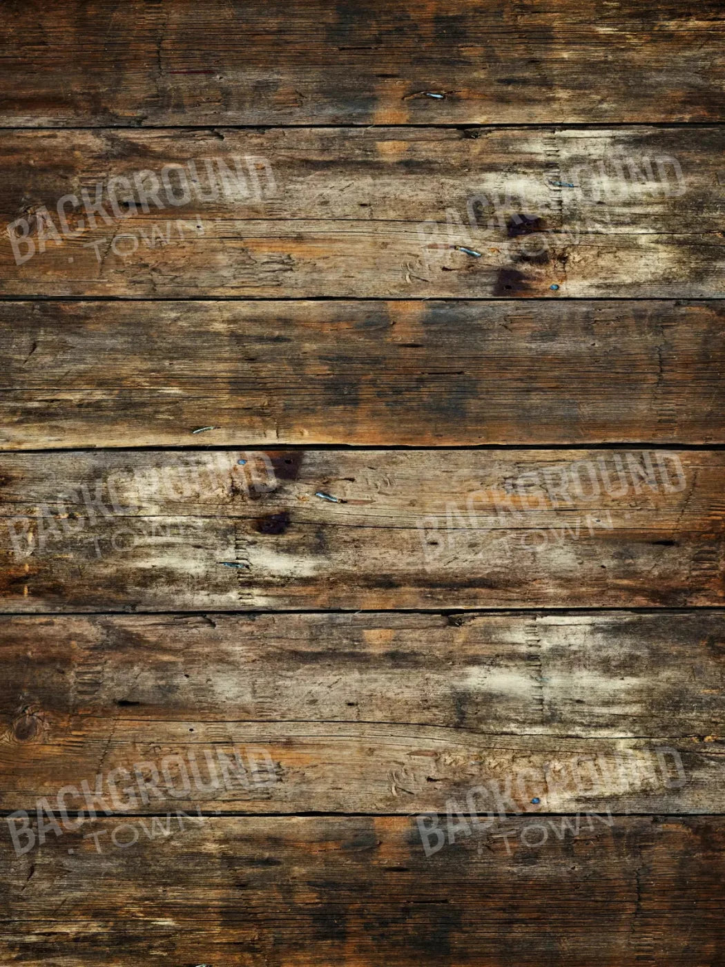Antique Wooden Floor Warm 5X68 Fleece ( 60 X 80 Inch ) Backdrop