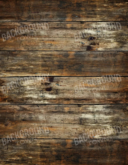 Antique Wooden Floor Warm 6X8 Fleece ( 72 X 96 Inch ) Backdrop