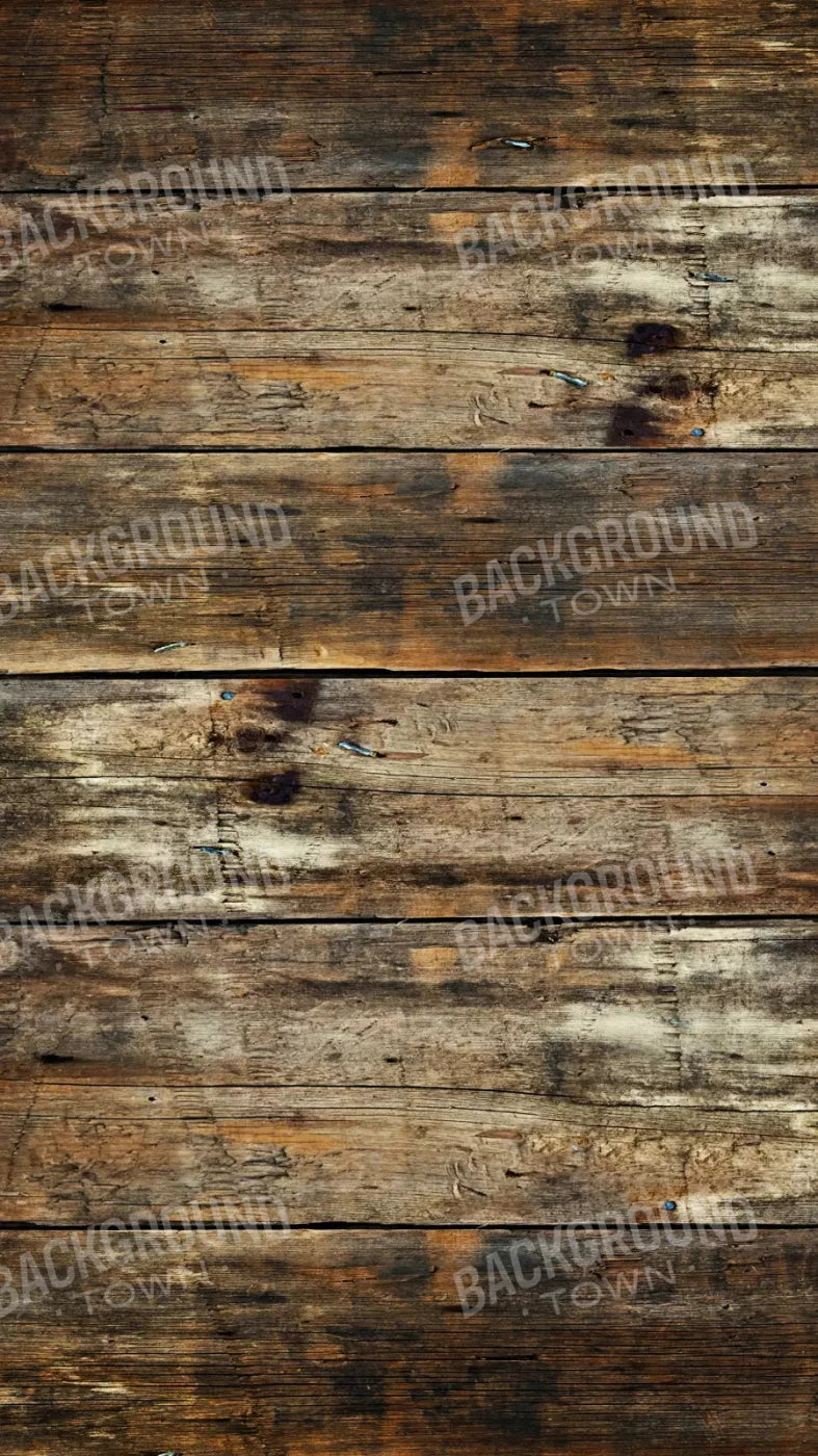 Antique Wooden Floor Warm 8X14 Ultracloth ( 96 X 168 Inch ) Backdrop