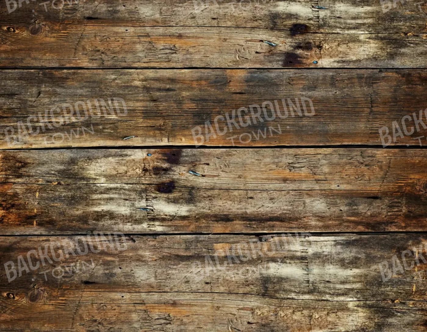 Antique Wooden Floor Warm 8X6 Fleece ( 96 X 72 Inch ) Backdrop