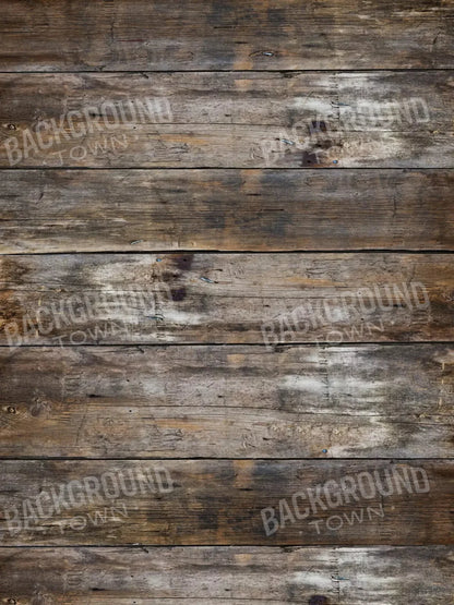 Antique Wooden Floor 5X68 Fleece ( 60 X 80 Inch ) Backdrop