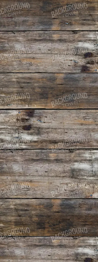 Antique Wooden Floor 8X20 Ultracloth ( 96 X 240 Inch ) Backdrop