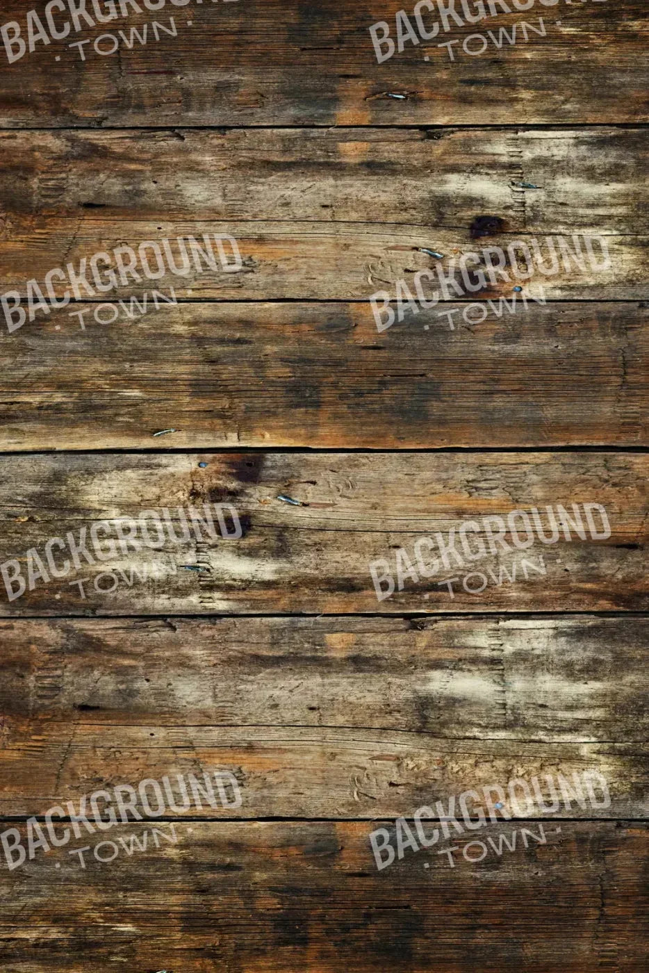 Antique Wooden Floor Warm For Lvl Up Backdrop System 5X76 Up ( 60 X 90 Inch )