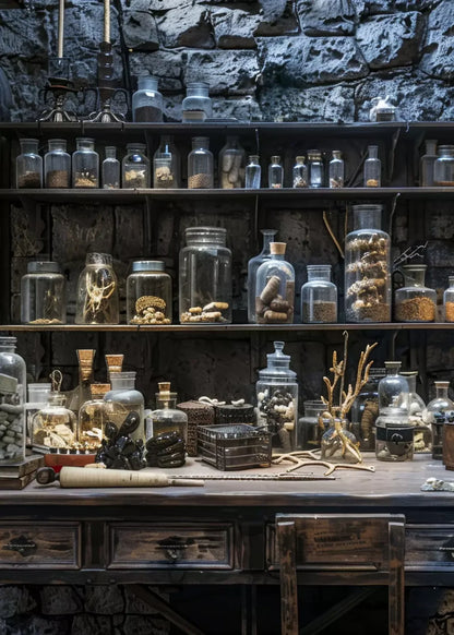 Apothecary 5’X7’ Ultracloth (60 X 84 Inch) Backdrop