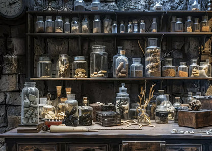 Apothecary 7’X5’ Ultracloth (84 X 60 Inch) Backdrop