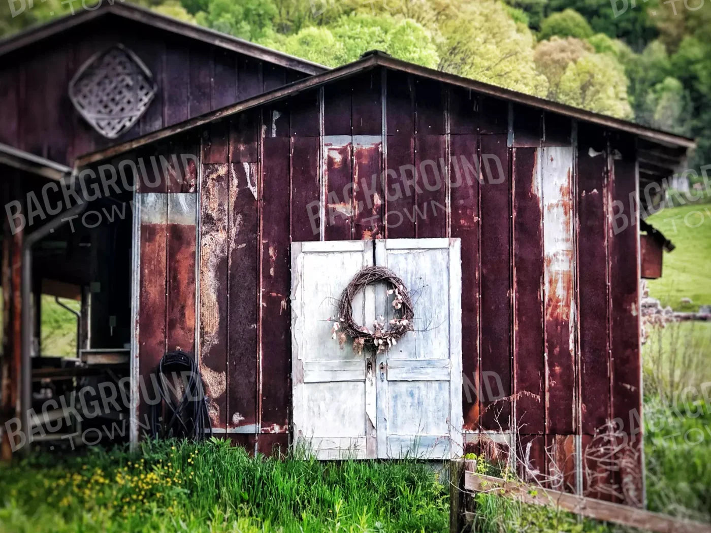 Appalachia 10X8 Fleece ( 120 X 96 Inch ) Backdrop