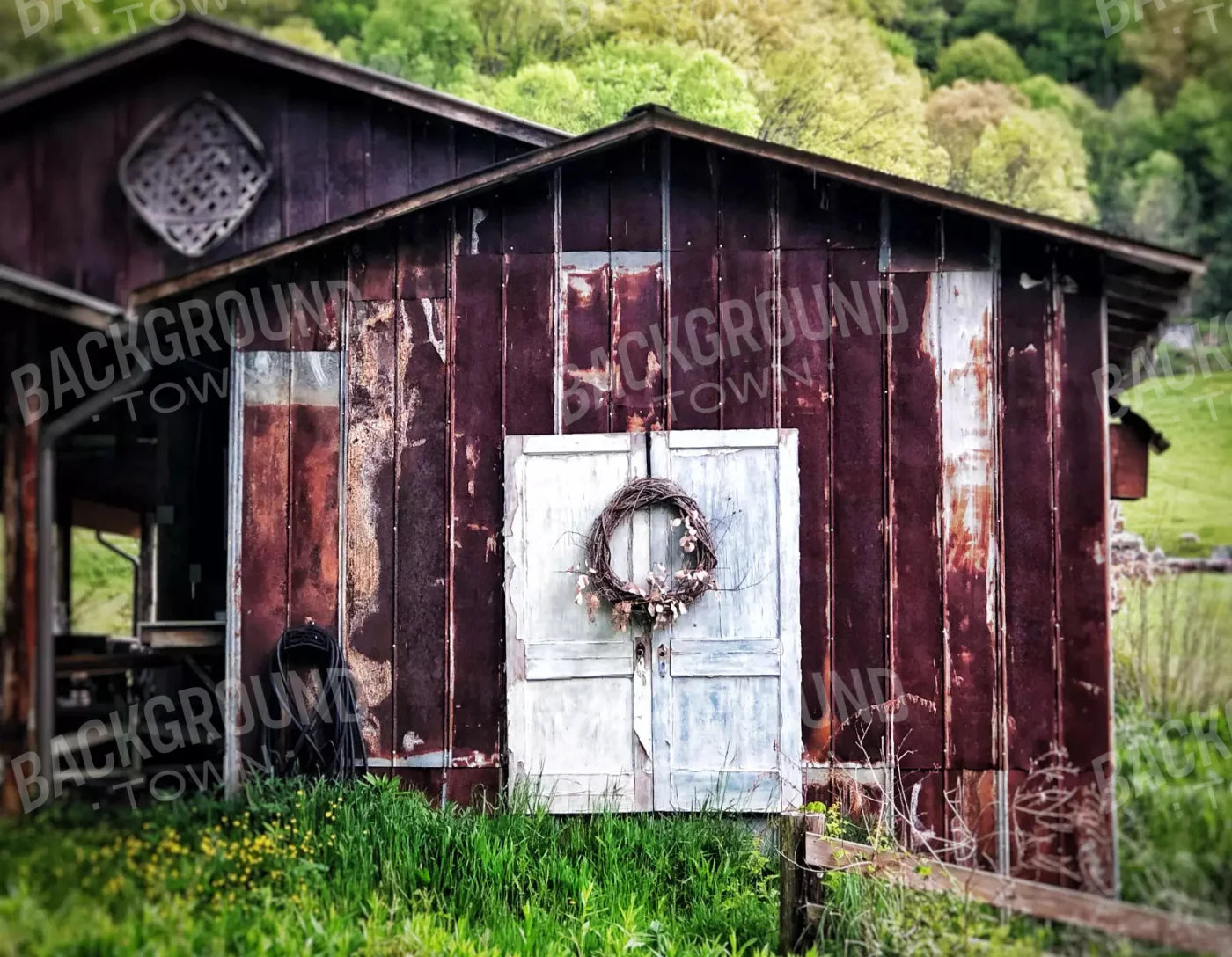 Appalachia 8X6 Fleece ( 96 X 72 Inch ) Backdrop