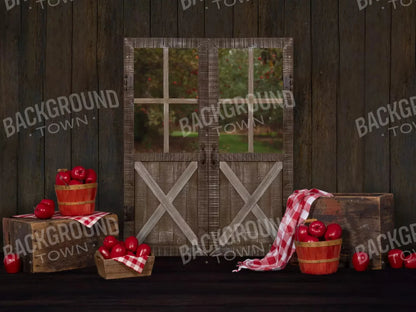Apple House 10X8 Fleece ( 120 X 96 Inch ) Backdrop