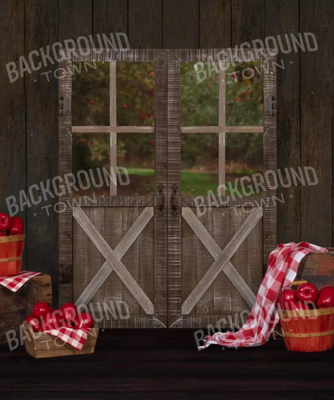 Brown Set Designs Backdrop for Photography