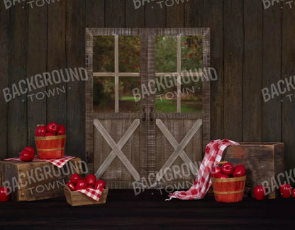 Apple House 8X6 Fleece ( 96 X 72 Inch ) Backdrop