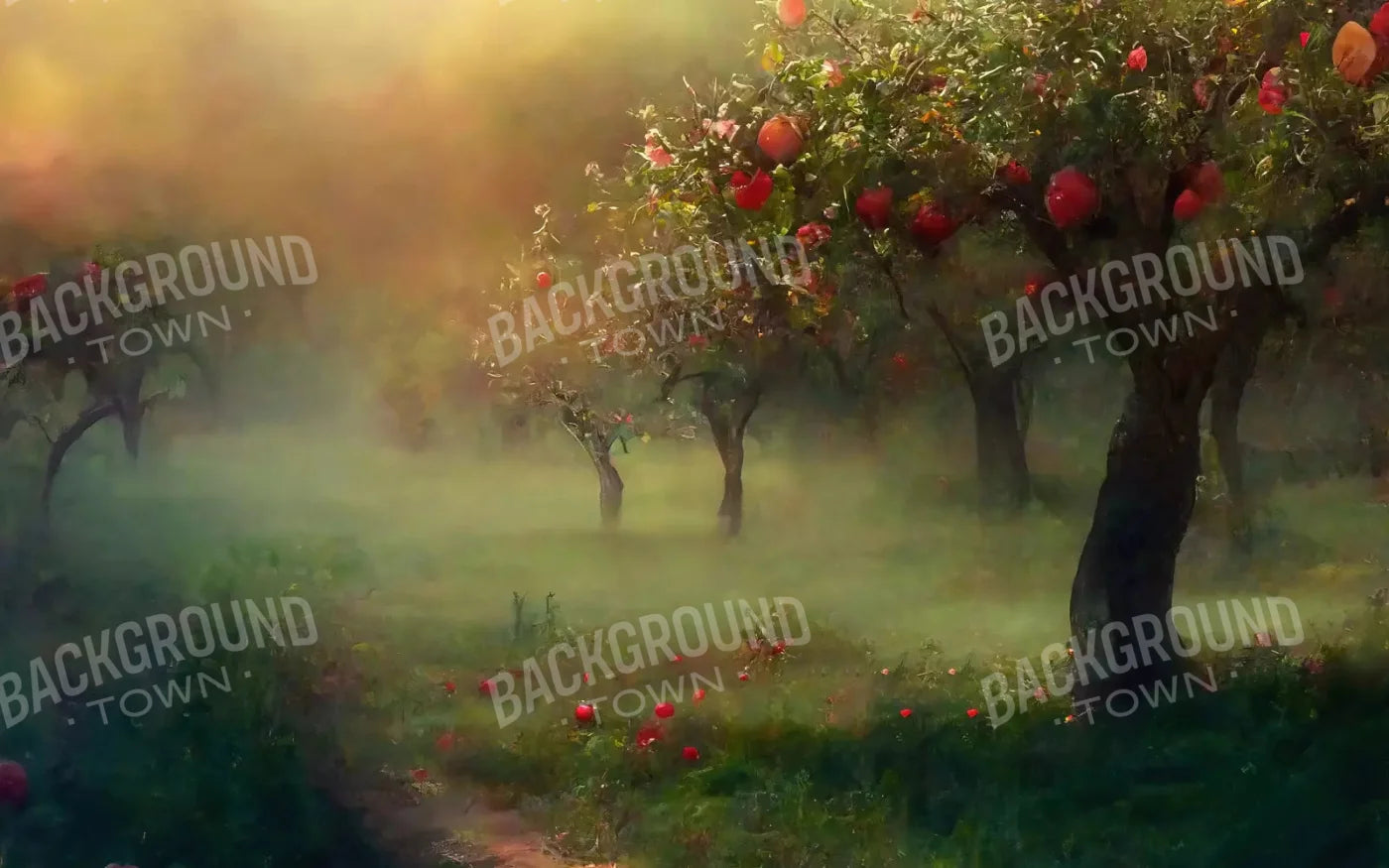 Apple Orchard I 14X9 Ultracloth ( 168 X 108 Inch ) Backdrop