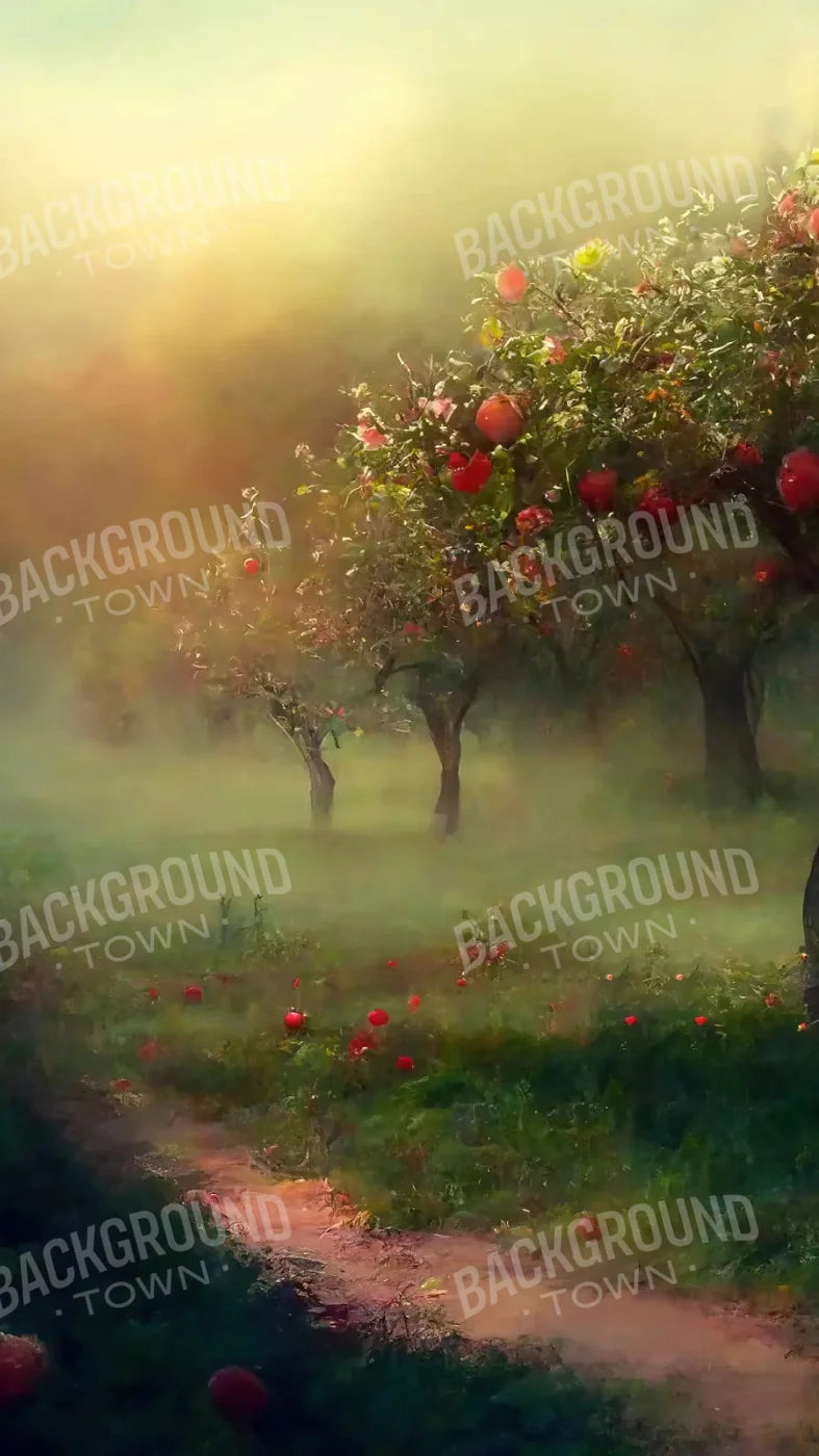 Apple Orchard I 8X14 Ultracloth ( 96 X 168 Inch ) Backdrop