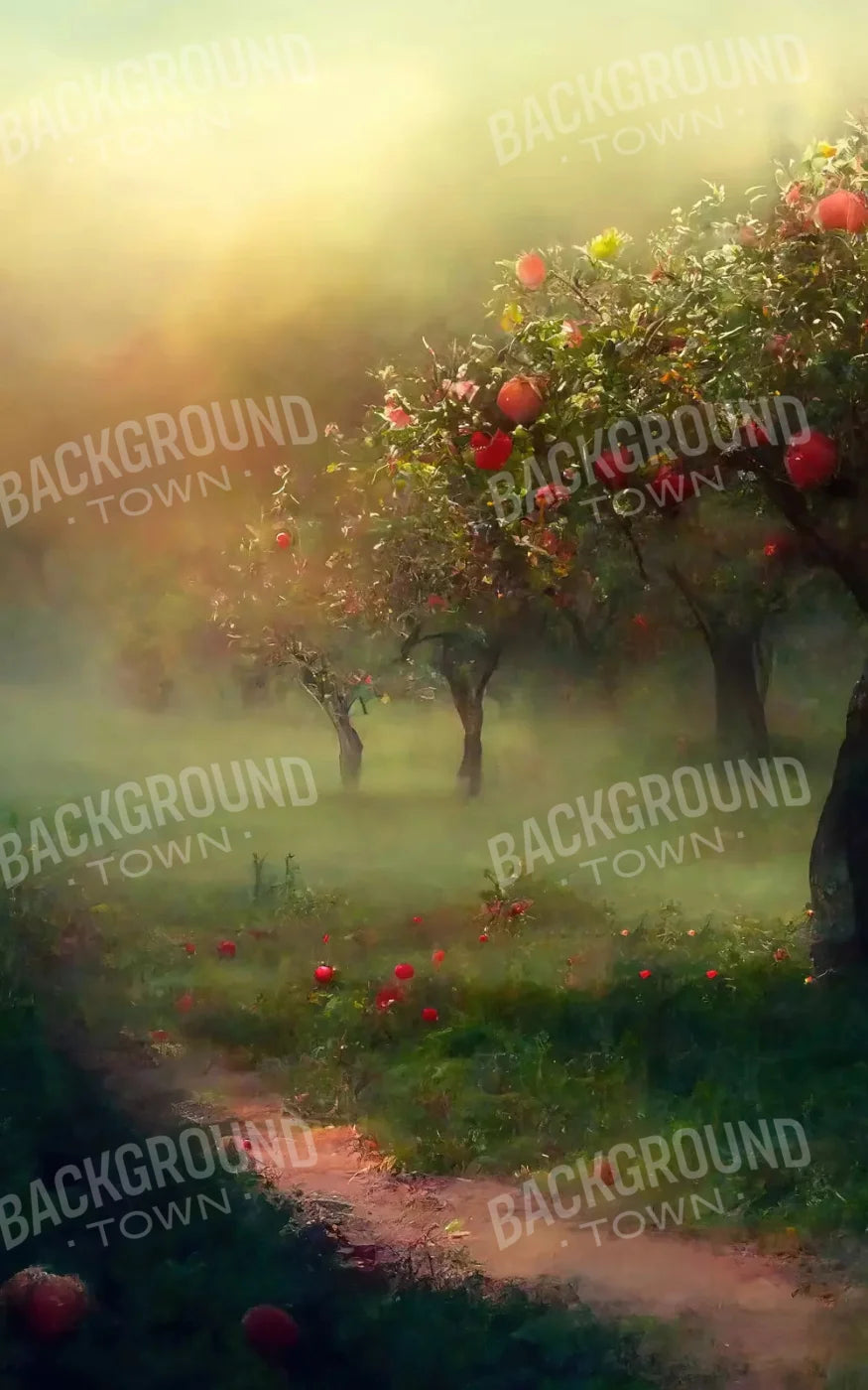Apple Orchard I 9X14 Ultracloth ( 108 X 168 Inch ) Backdrop