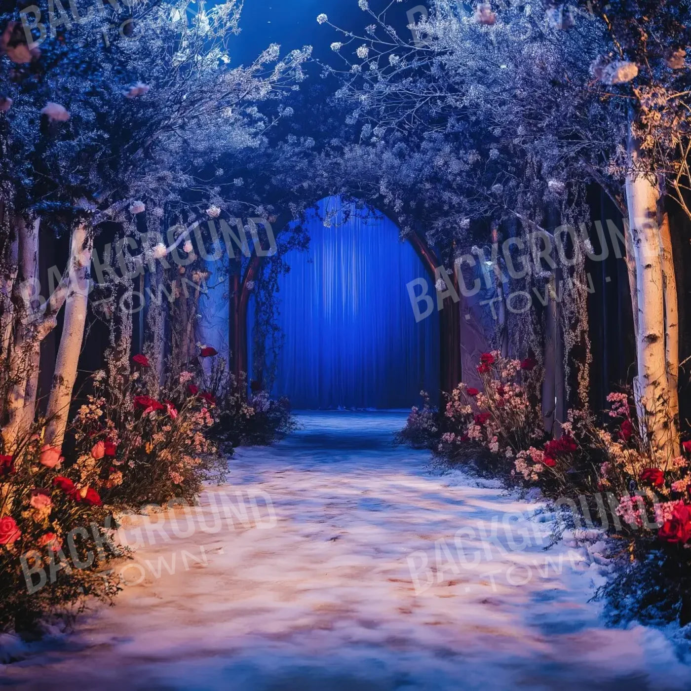 Apple Path 8’x8’ Fleece (96 x 96 inch) Backdrop