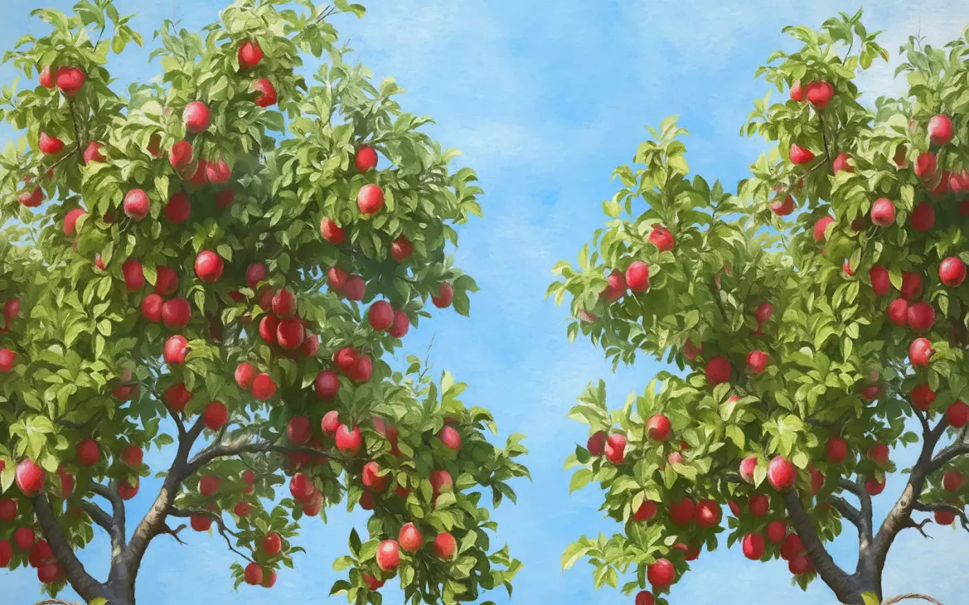 Apple Trees At Grandmas 14X9 Ultracloth ( 168 X 108 Inch ) Backdrop