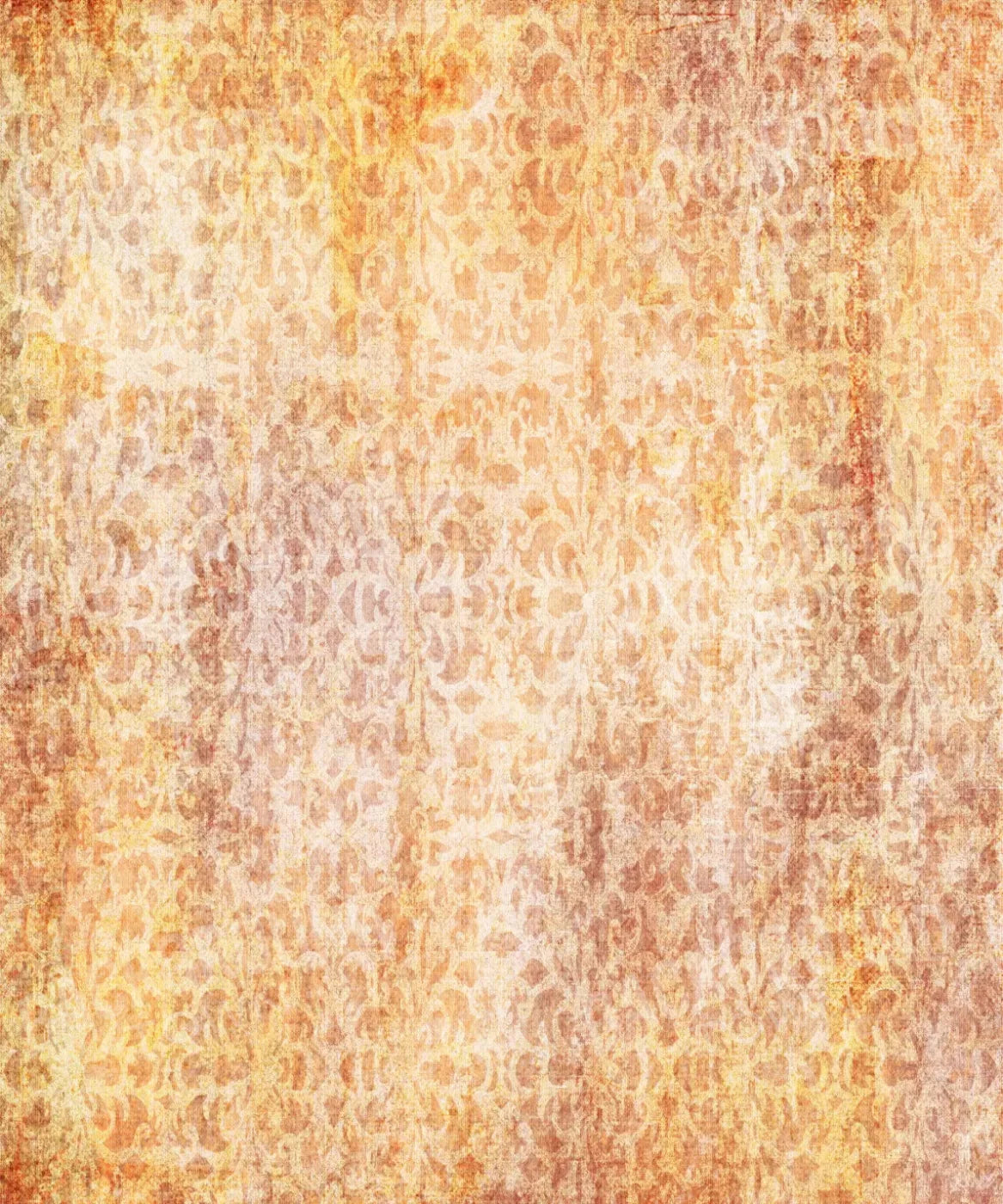 Orange Damask Backdrop for Photography