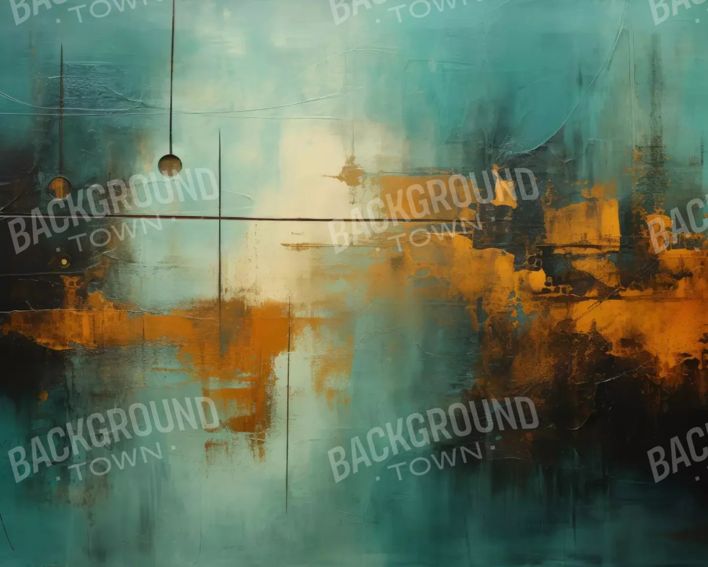 Aqua Geo 10’X8’ Fleece (120 X 96 Inch) Backdrop