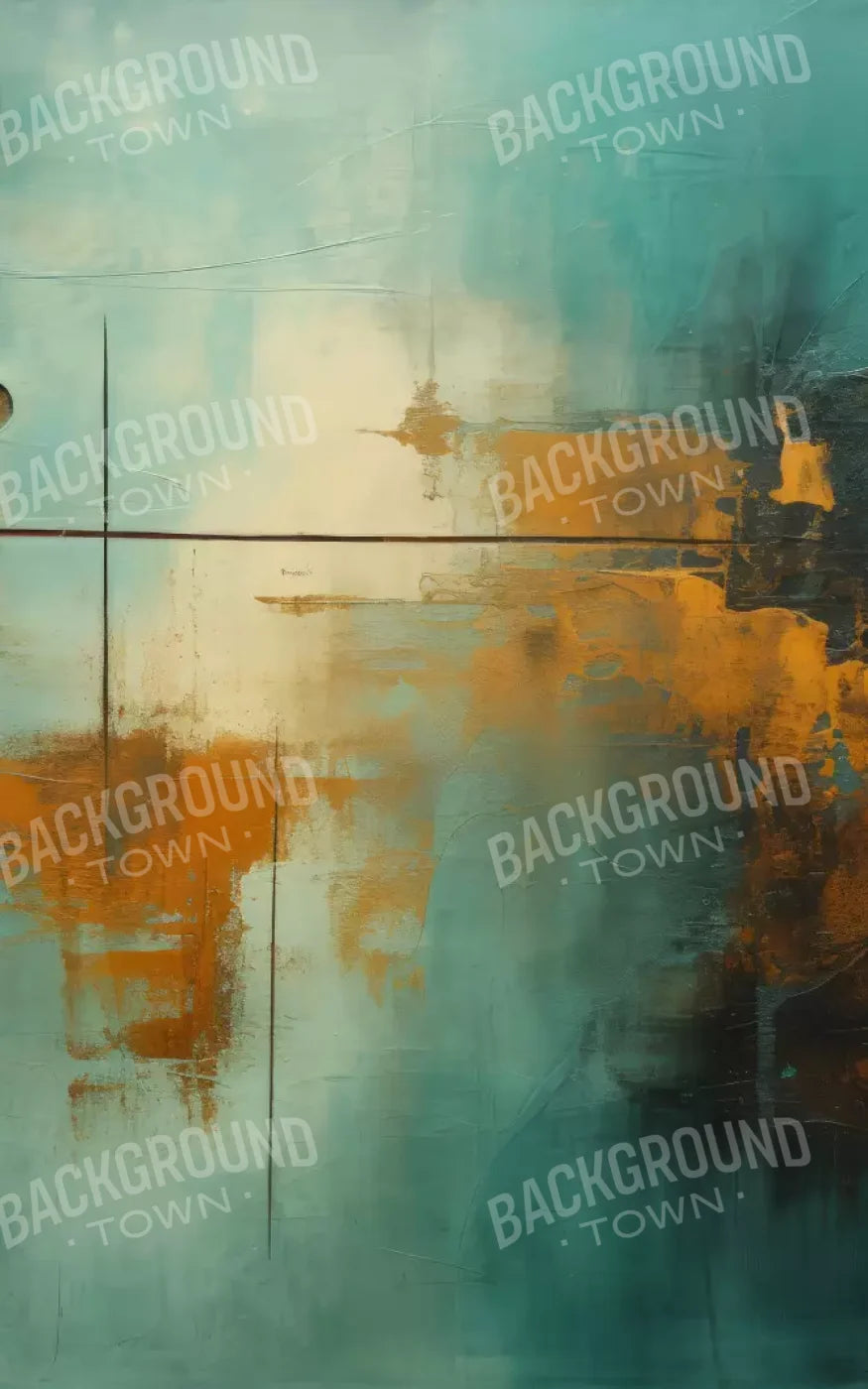Aqua Geo 5’X8’ Ultracloth (60 X 96 Inch) Backdrop