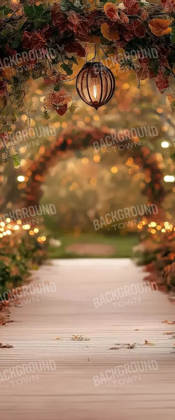 Arch Floral Pathway 5’X12’ Ultracloth For Westcott X-Drop (60 X 144 Inch) Backdrop