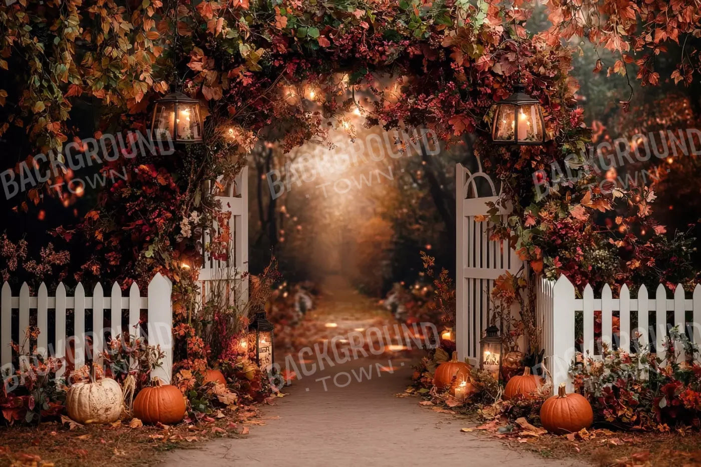 Arch Gateway Path 12’X8’ Ultracloth (144 X 96 Inch) Backdrop