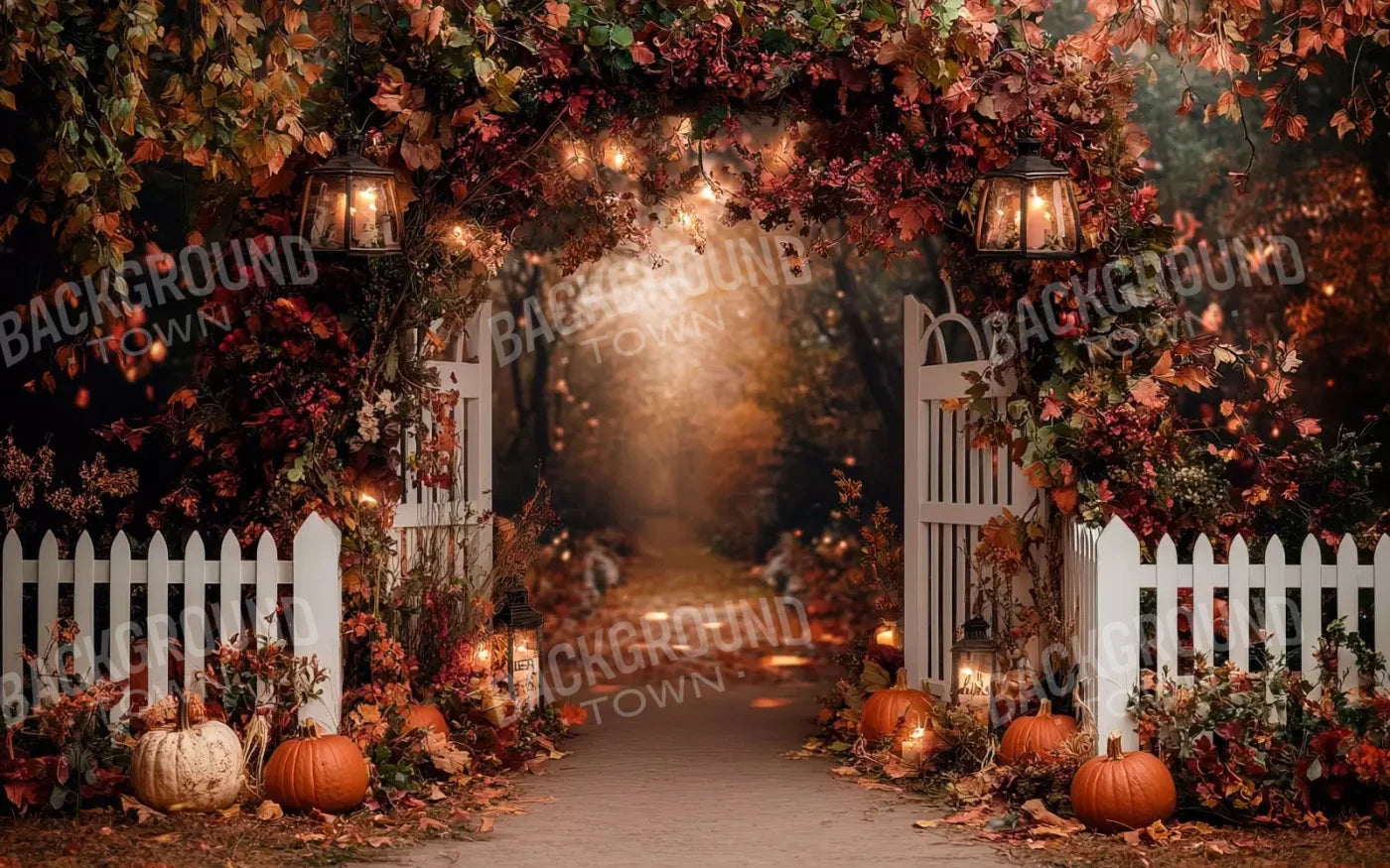 Arch Gateway Path 8’X5’ Ultracloth (96 X 60 Inch) Backdrop