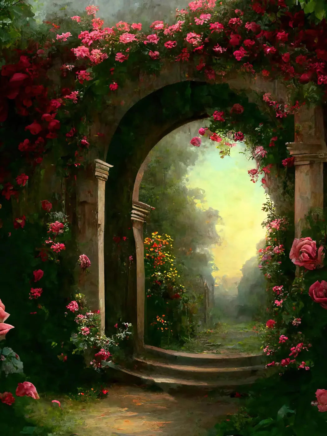 Archway Iii 5X68 Fleece ( 60 X 80 Inch ) Backdrop