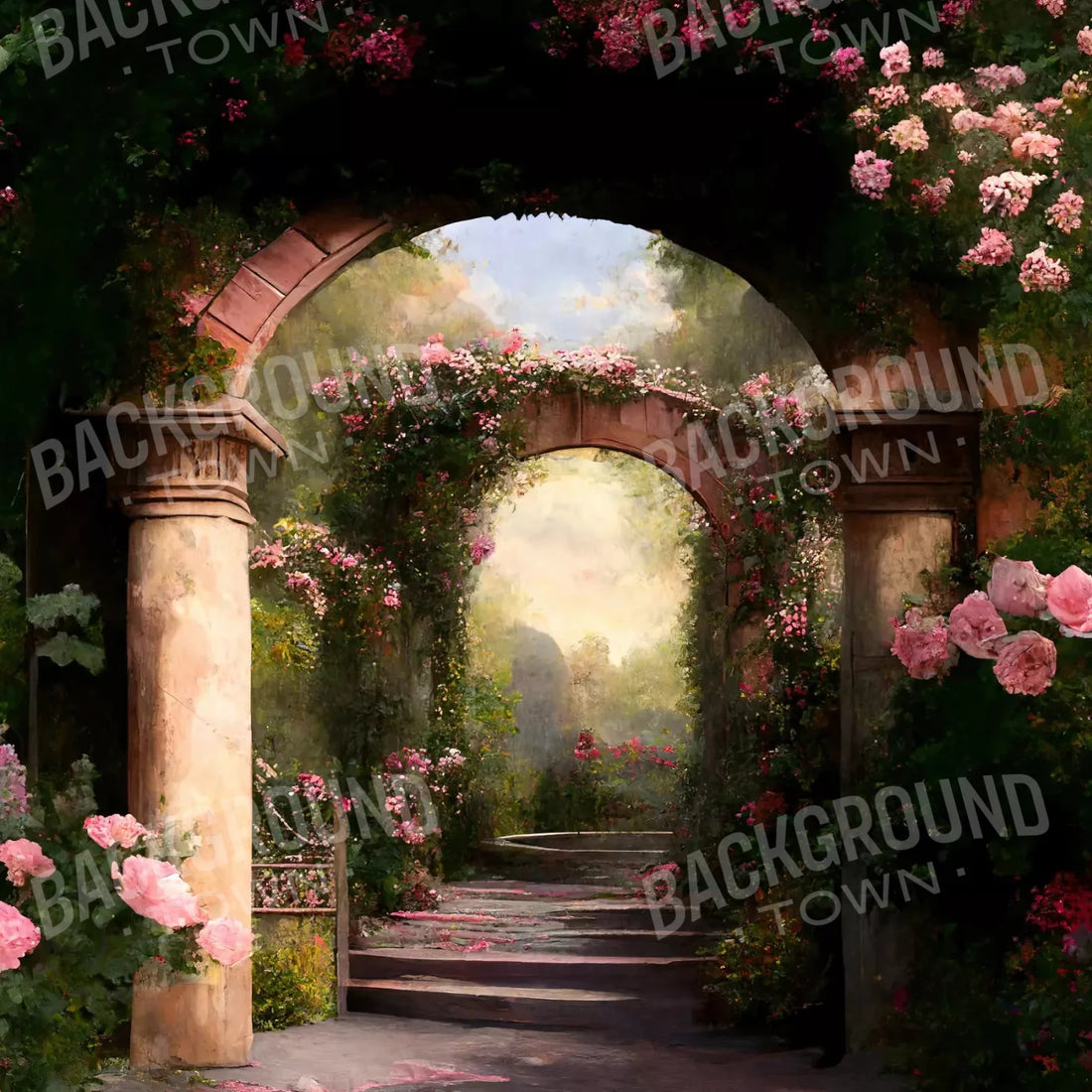 Archway V 10X10 Ultracloth ( 120 X Inch ) Backdrop