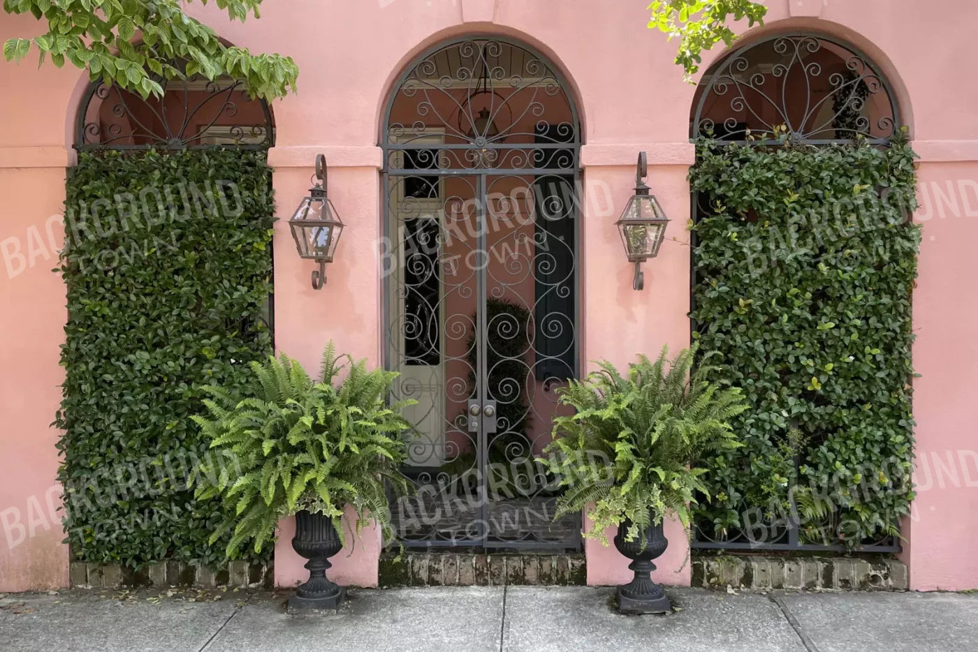 Archway Walk 8X5 Ultracloth ( 96 X 60 Inch ) Backdrop