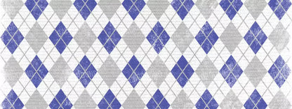 Argyle Blue 20X8 Ultracloth ( 240 X 96 Inch ) Backdrop