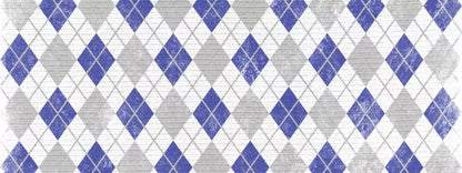 Argyle Blue 20X8 Ultracloth ( 240 X 96 Inch ) Backdrop