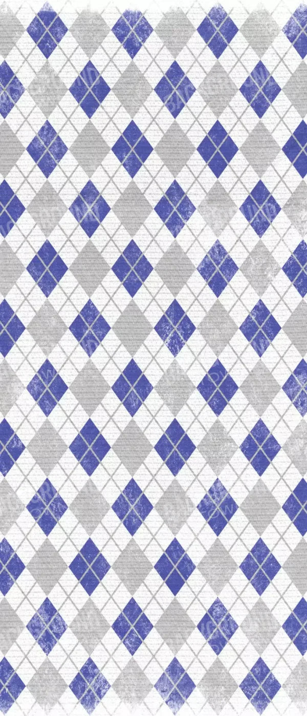 Argyle Blue 5X12 Ultracloth For Westcott X-Drop ( 60 X 144 Inch ) Backdrop