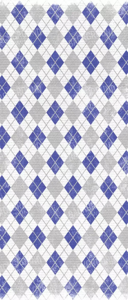 Argyle Blue 5X12 Ultracloth For Westcott X-Drop ( 60 X 144 Inch ) Backdrop