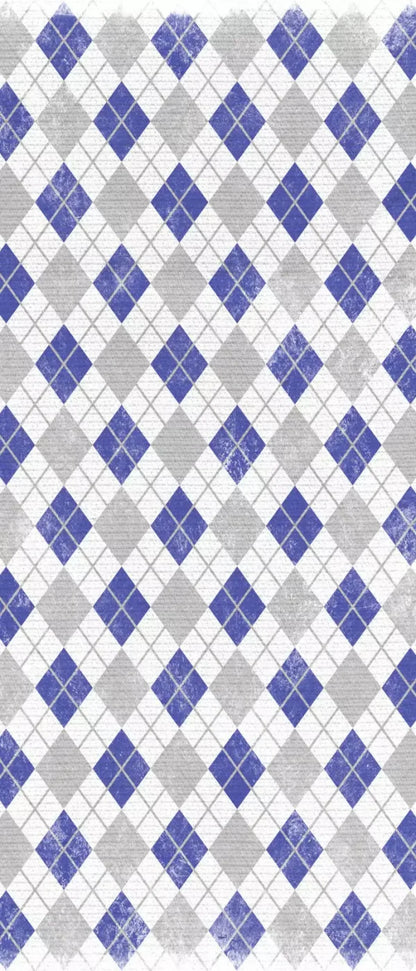 Argyle Blue 5X12 Ultracloth For Westcott X-Drop ( 60 X 144 Inch ) Backdrop