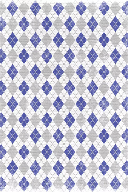 Argyle Blue 5X76 For Lvl Up Backdrop System ( 60 X 90 Inch )