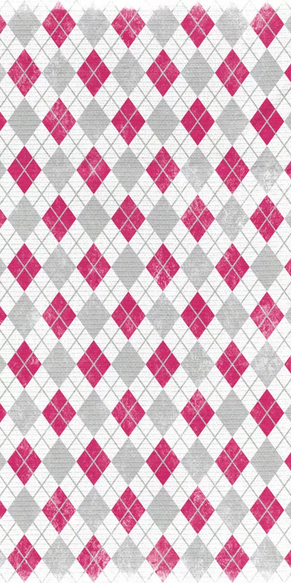 Argyle Pink 10X20 Ultracloth ( 120 X 240 Inch ) Backdrop