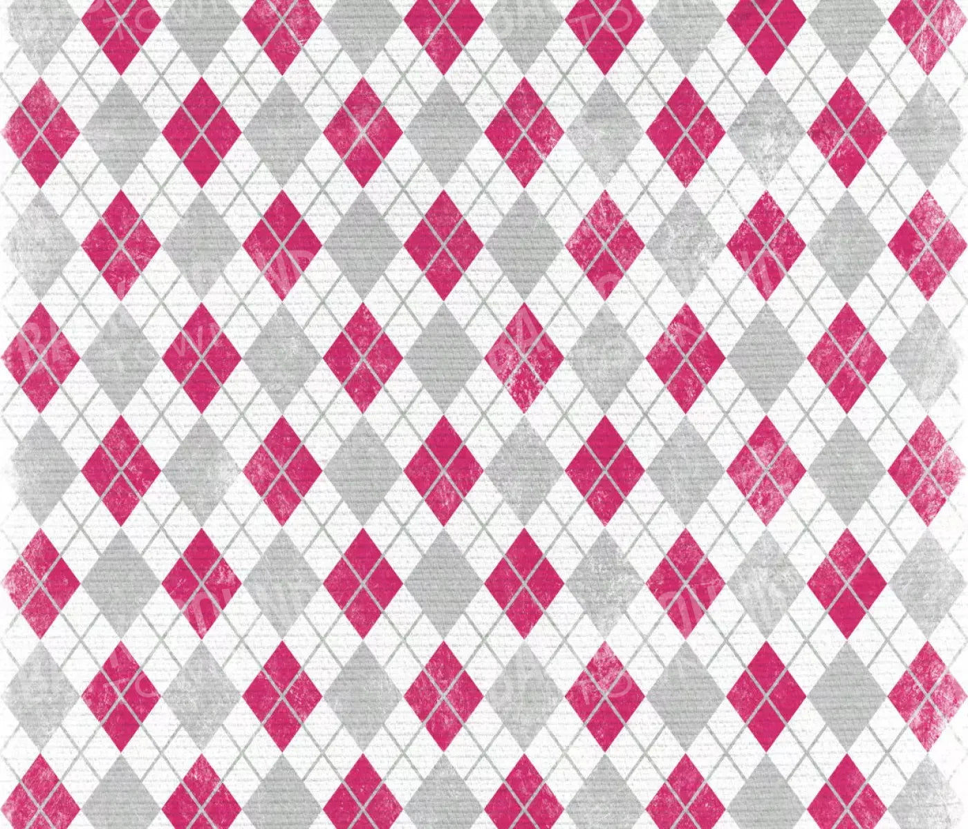 Argyle Pink 12X10 Ultracloth ( 144 X 120 Inch ) Backdrop