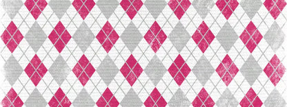 Argyle Pink 20X8 Ultracloth ( 240 X 96 Inch ) Backdrop