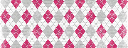 Argyle Pink 20X8 Ultracloth ( 240 X 96 Inch ) Backdrop