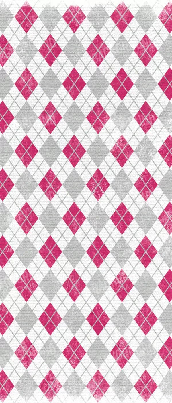 Argyle Pink 5X12 Ultracloth For Westcott X-Drop ( 60 X 144 Inch ) Backdrop