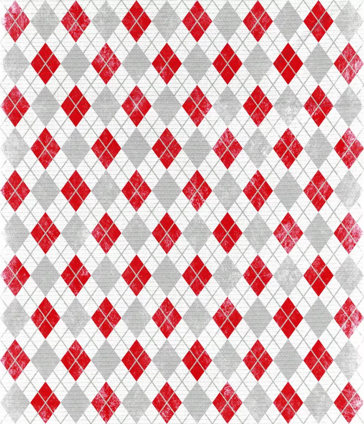 Argyle Red 10X12 Ultracloth ( 120 X 144 Inch ) Backdrop