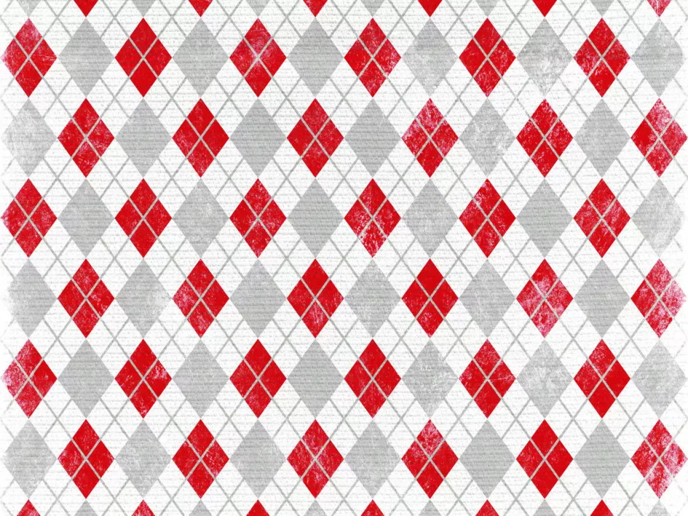 Argyle Red 10X8 Fleece ( 120 X 96 Inch ) Backdrop