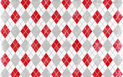 Argyle Red 14X9 Ultracloth ( 168 X 108 Inch ) Backdrop
