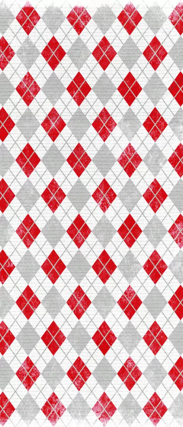 Argyle Red 5X12 Ultracloth For Westcott X-Drop ( 60 X 144 Inch ) Backdrop
