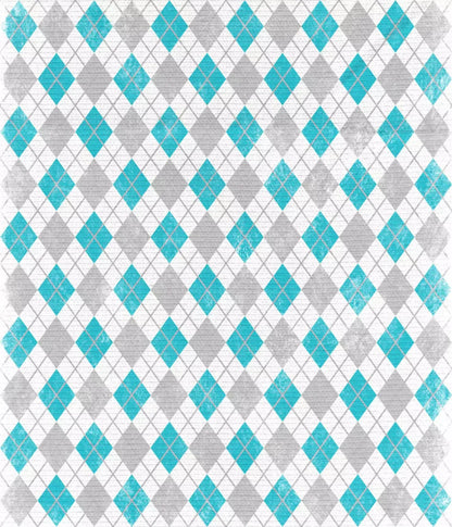 Argyle Teal 10X12 Ultracloth ( 120 X 144 Inch ) Backdrop