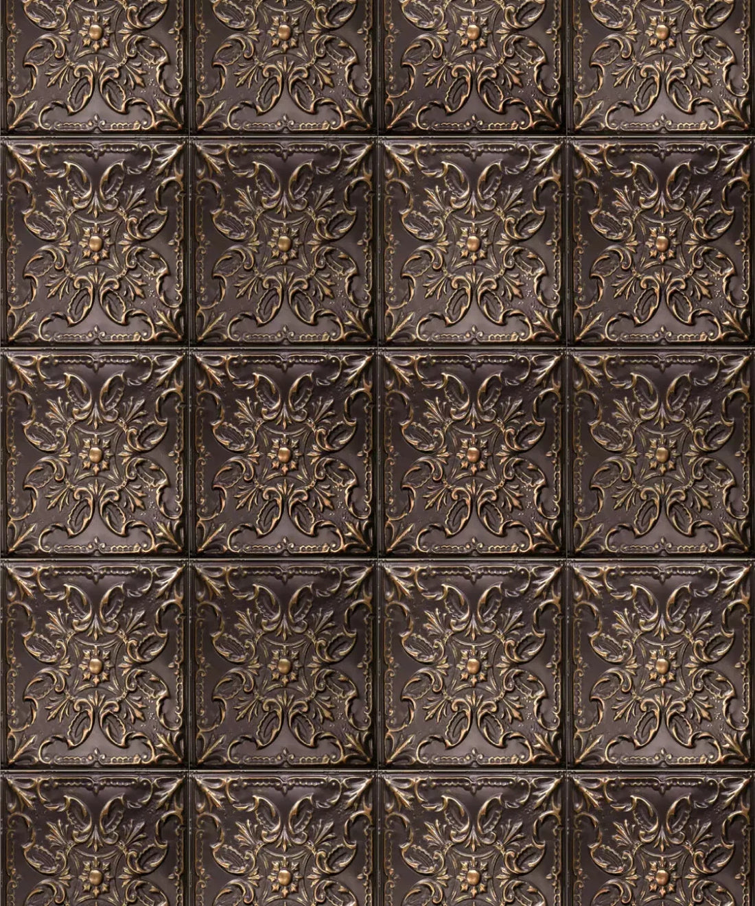 Bronze Metal Tile Backdrop for Photography