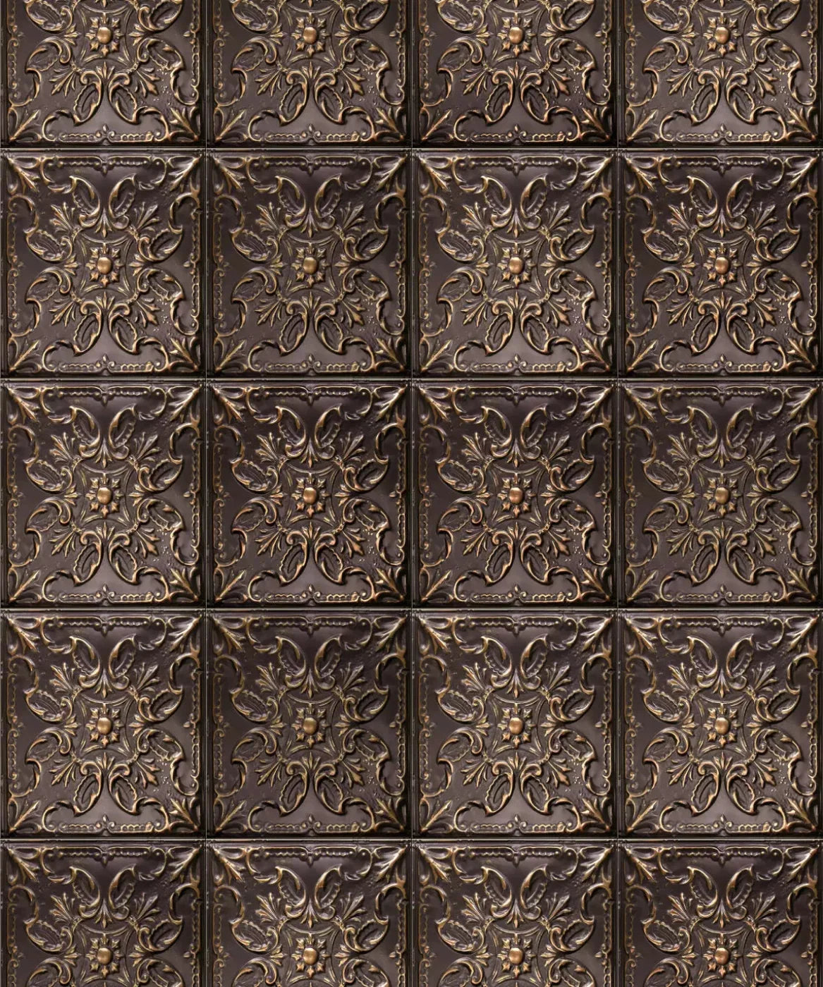 Bronze Metal Tile Backdrop for Photography